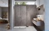 Radaway Furo Brushed Nickel kabina 160x200cm lewa szczotkowany nikiel 10106838-91-01L/10110794-01-01